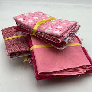 Quilting Cotton Bundle, Barbie Pink (WQC1772:1775)