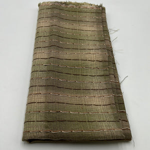 Japanese Yarn Dyed Quilting Cotton, Taupe Green (WQC1805)