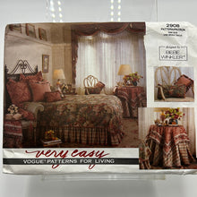 Load image into Gallery viewer, VOGUE Pattern, Triple Swag &amp; Jabot, Pillow Shams, etc. (PVO2908)
