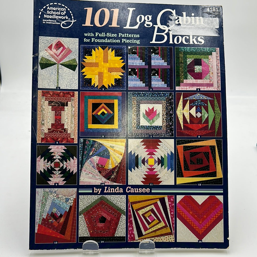 Book - 101 Log Cabin Blocks (BKS0691)