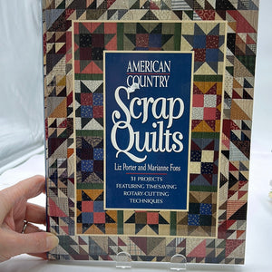 Book - American Country Scrap Quilts (BKS0720)