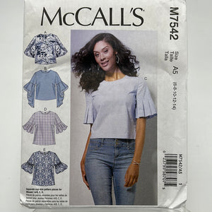 MCCALL'S Pattern, Misses' Tops (PMC7542-A5)