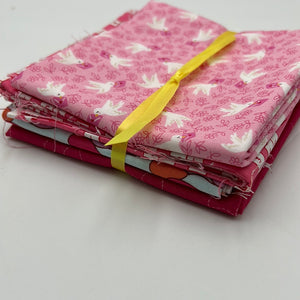 Quilting Cotton Bundle, Barbie Pink (WQC1772:1775)