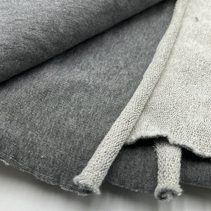 Cotton French Terry, Medium Grey (KFR0575:578)