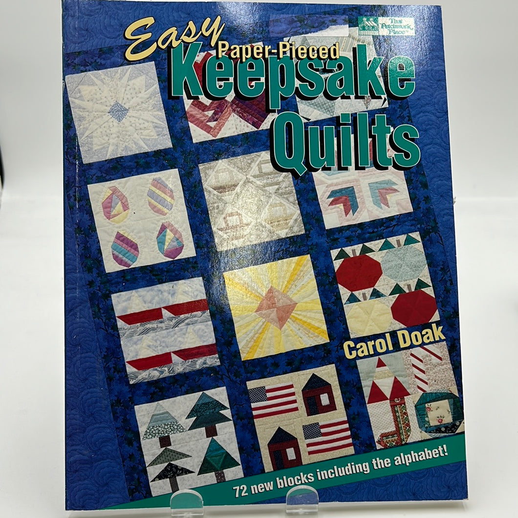 Book - Easy Paper Pieced Keepsake Quilts (BKS0683)