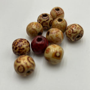 Craft Beads, Wood (NBD0556)