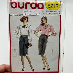 BURDA Pattern, Misses' Skirt (PBR5212)