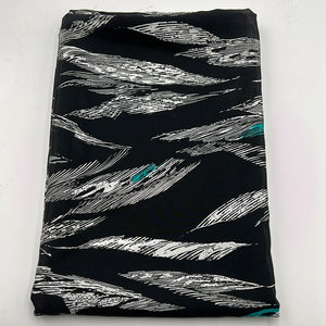 Woven Blouse Weight, Feather Graphic - 3 Colours (WDW1431:1436)