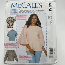 Load image into Gallery viewer, MCCALL&#39;S Pattern, Misses&#39; Tops (PMC7721)
