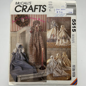 MCCALL'S Pattern, Heirloom Dolls Package (PMC5515)
