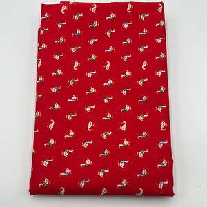 Dress/Shirt Weight, White Geese on Red (WDW1321:1322)(HDH)