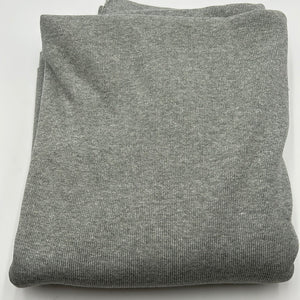 Cotton Rib Knit, Grey 3 (KRB0302)