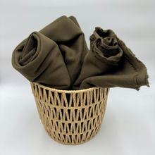 Load image into Gallery viewer, Cotton Rib Knit, Khaki (KRB0448,456)
