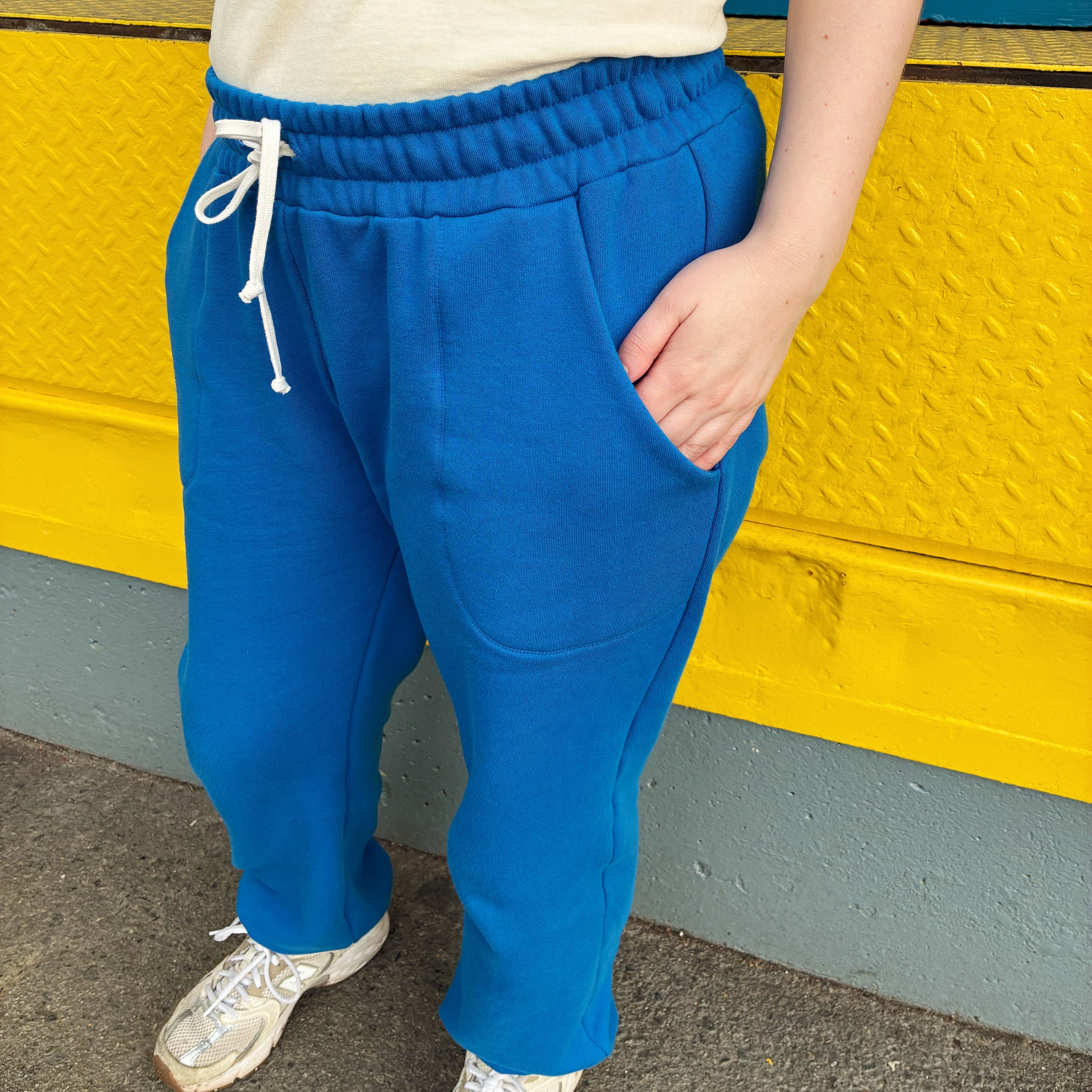 Cotton Blend Hoodie Fleece - Snorkel Blue (KFR0668)