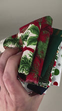 Load and play video in Gallery viewer, Quilting Cotton Scrap Bag, Mixed - Christmas is Coming #4 (WQC2586)
