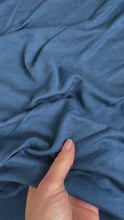 Load and play video in Gallery viewer, Merino Wool Blend Jersey, Blue Whale (KJE1212)
