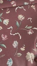 Load and play video in Gallery viewer, Stain Resistant Cotton Chintz, Dusty Rose Floral (HDH0416:418)
