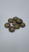 Load and play video in Gallery viewer, Plastic Buttons, Brown (NBU0472)
