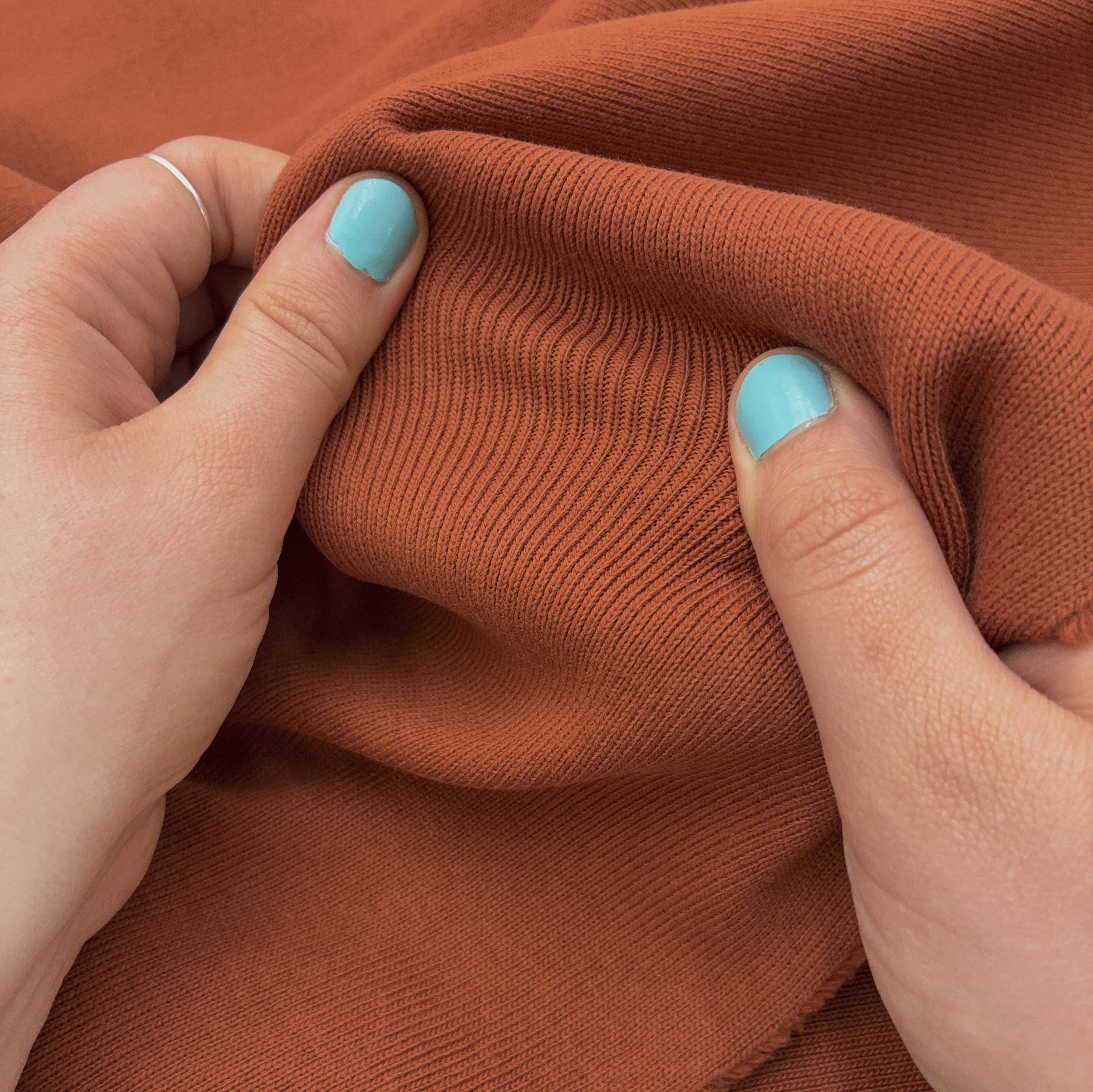 Cotton Rib Knit - Sierra (KRB0648:51)