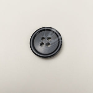 Plastic Buttons, Black and Grey (NBU0045)