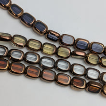 Load image into Gallery viewer, Glass/Metal Beads, Strand, 4 Colours  (NBD0071:74)
