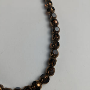 Glass/Metal Beads, Strand, 5 Colours (NBD0186:0190)