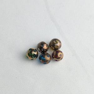 Glass Beads, 5 colours (NBD0493:497)