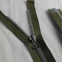 Load image into Gallery viewer, Separating Metal Zipper, Olive (NZP0129:130)

