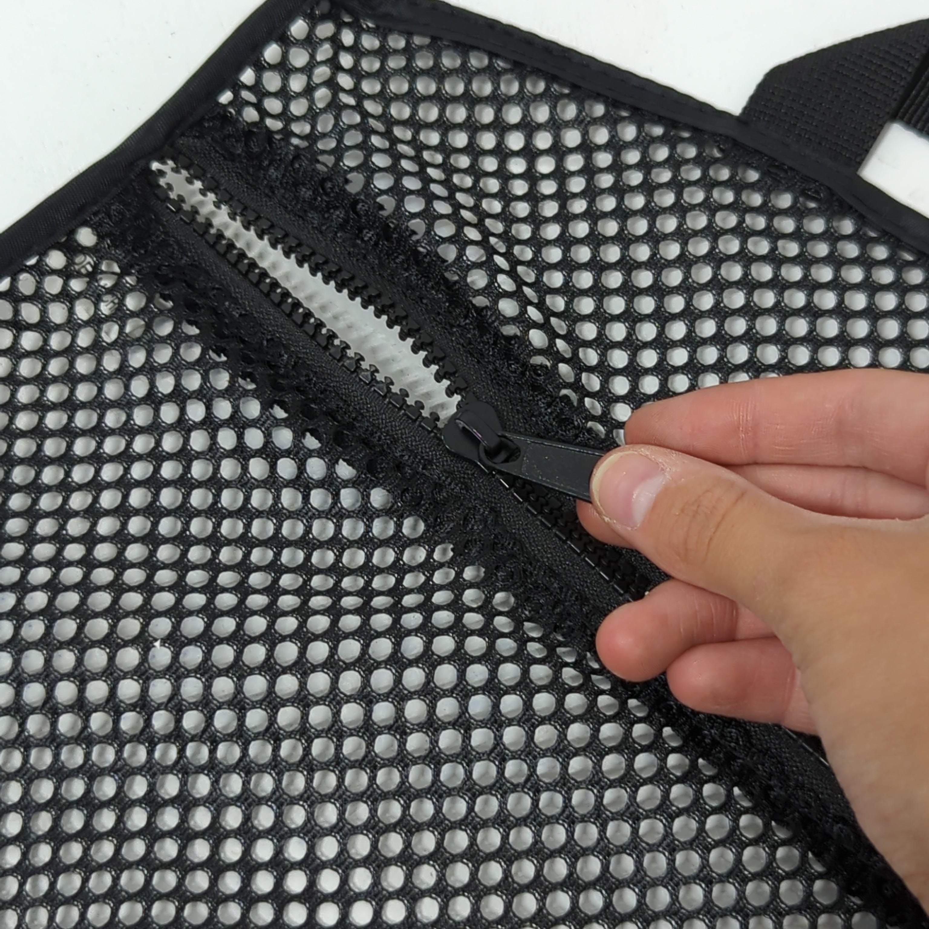 Mesh Pocket, Black with Clear Back (NXX0809)