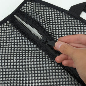 Mesh Pocket, Black with Clear Back (NXX0809)