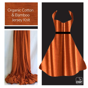 Organic Cotton Bamboo Variegated Jersey (KJE0297:302)