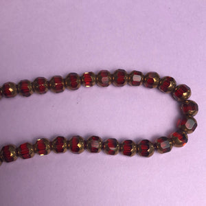 Glass Beads, Strand, 6 Colours (NBD0142:147)