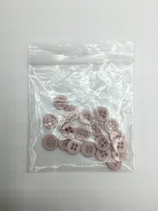 Plastic Buttons, Lilac (NBU0412)
