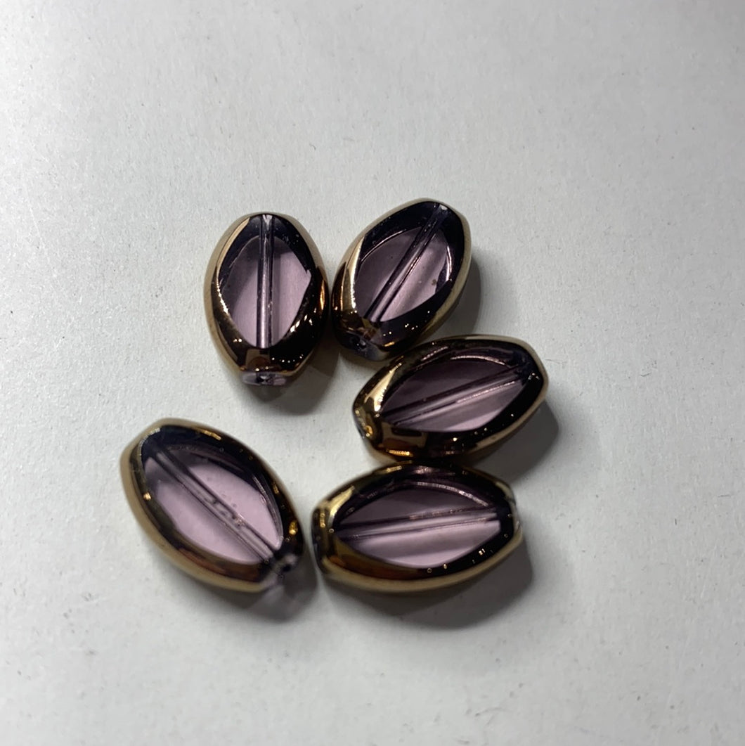 Glass Beads, Purple (NBD0529)