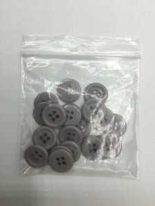 Buttons, Plastic, 1.6cm / NBP-16-8