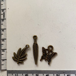Charms, Antique Bronze (NCR0027:29)
