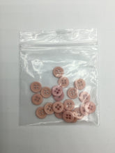 Load image into Gallery viewer, Plastic Buttons, Mid Pink (NBU0413)
