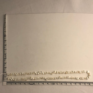 Shell Beads, Strand, Pearl (NBD0303)