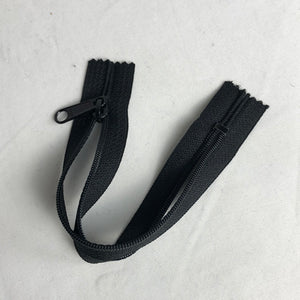 Closed Nylon Zipper, Black (NZP0062)