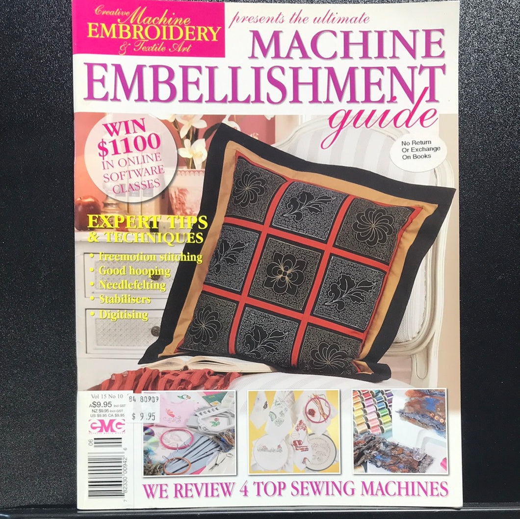 Book - Machine Embellishment Guide (BKS0601)