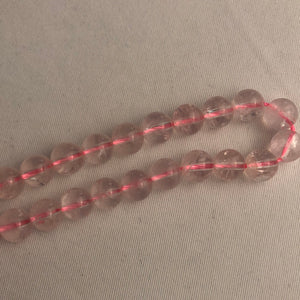 Circle Glass Beads, Strand, Pink, Clear & Gold (NBD0286:288)