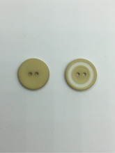 Load image into Gallery viewer, Buttons(Plastic), Yellow and White 1.9cm / NBP191
