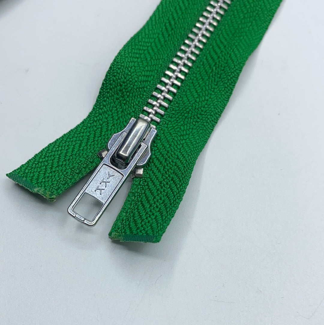 ジッパー〜 Separating Metal Zipper, 10 Various Colours (62cm-72cm) (NZP0276:0303)