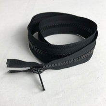 Load image into Gallery viewer, Separating Nylon Zipper, Black/Brown (NZP0046:52)
