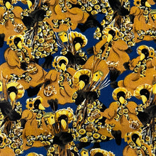 Load image into Gallery viewer, Quilting Cotton, Mustard and Blue (WQC0628)
