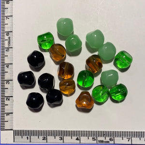 Glass Beads, Bags, 4 Colours (NBD0424:427)