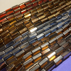 Glass Beads, Strand, 4 colours (NBD0235:238)