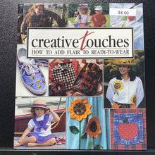 Load image into Gallery viewer, Book - Creative Touches (BKS0425)

