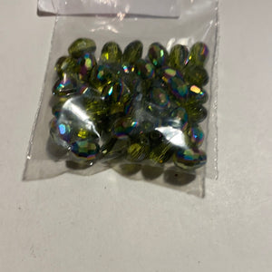 Vitrail Glass Beads, 5 colours (NBD0510:514)
