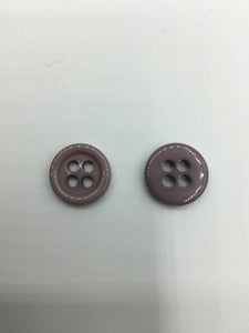 Plastic Buttons, Mauve (NBU0414)